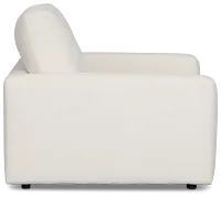 Calista Ivory Fabric Chair