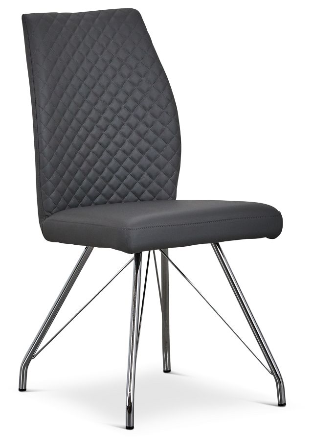 Lima Gray Upholstered Side Chair