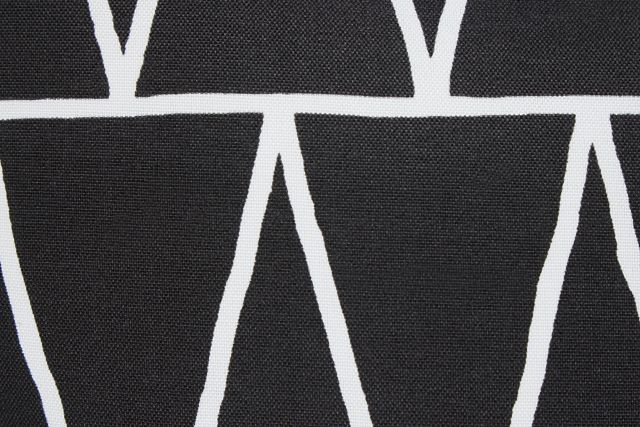 Terrain Black 20" Indoor/outdoor Accent Pillow