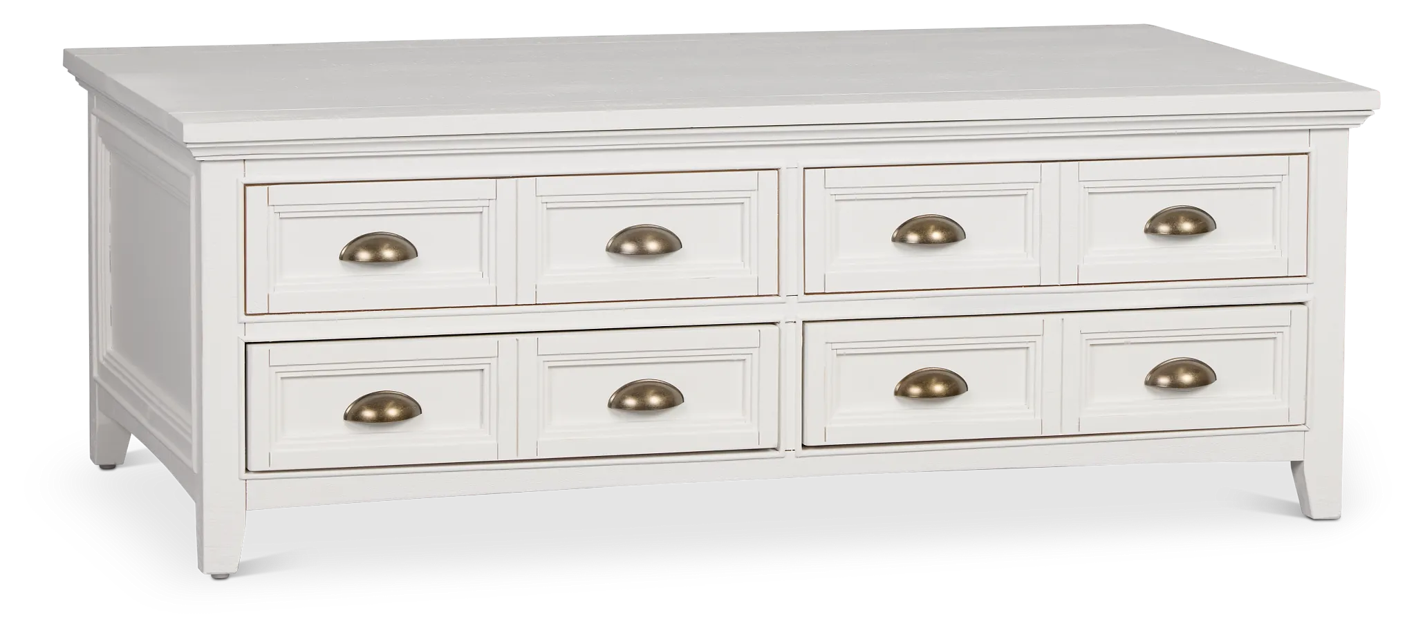 Heron Cove White Lift Coffee Table