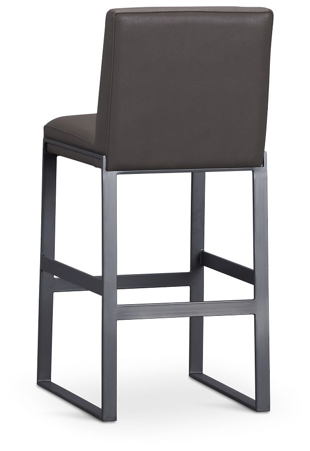 Harlem Dark Gray 30" Upholstered Barstool