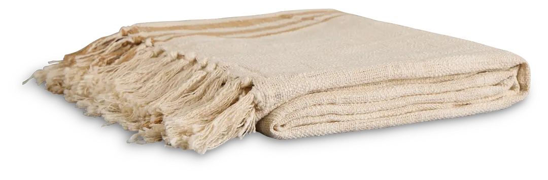 Adala Ivory 60" X 90" Throw Adala Ivory 60" X 90" Throw
