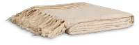 Adala Ivory 60" X 90" Throw