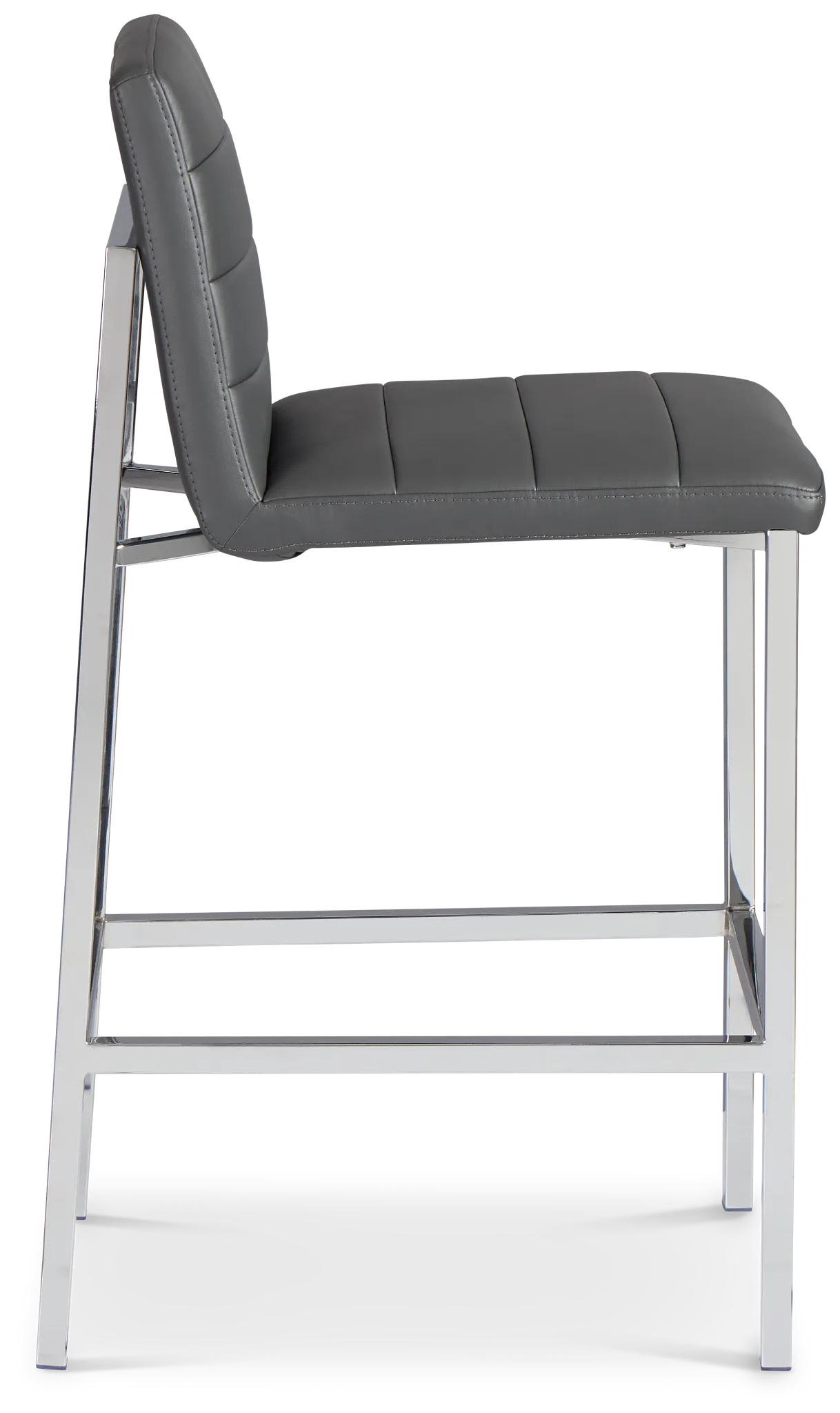 Amalfi Gray 30" Upholstered Barstool