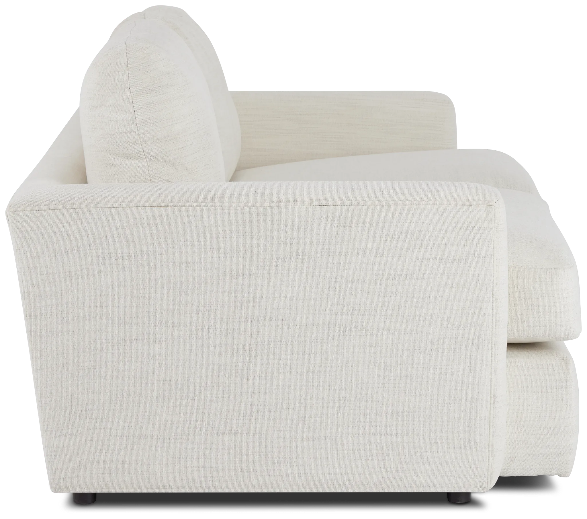 Noah Ivory Fabric Loveseat