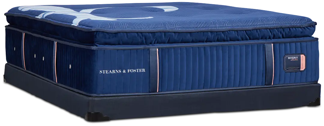 Stearns & Foster Reserve Soft Euro Pillow Top Low-profile Mattress Set Stearns & Foster Reserve Soft Euro Pillow Top Low-profile Mattress Set