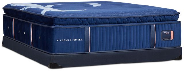 Stearns & Foster Reserve Soft Euro Pillow Top Low-profile Mattress Set