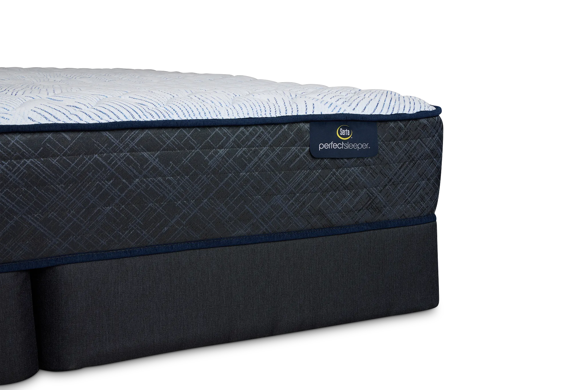 Serta Perfect Sleeper Blue Lagoon Nights Firm Mattress Set