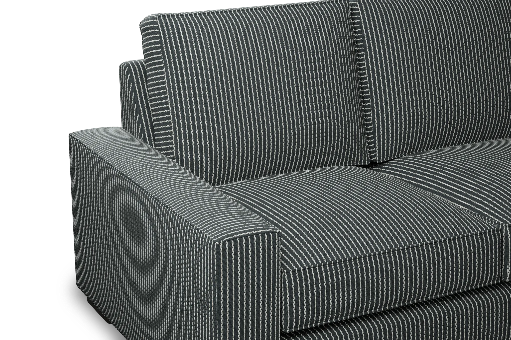 Edgewater Lucy Navy 96" Sofa W/ 3 Cushions