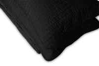 Keaton Black 3 Piece Comforter Set