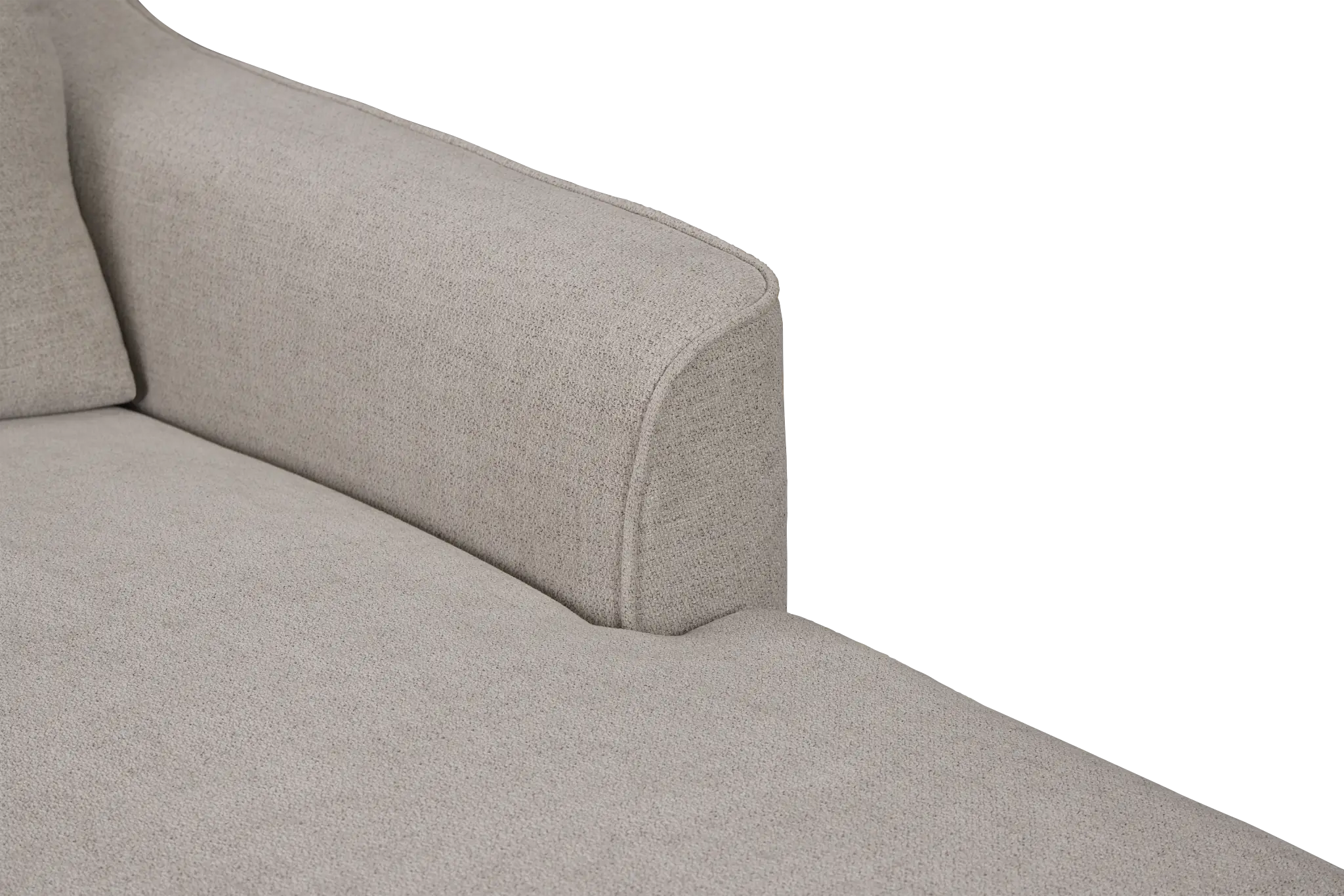 Talia Gray Fabric Right Chaise Sectional Talia Gray Fabric Right Chaise Sectional