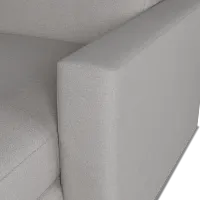 Citymod Light Gray Fabric Right Chaise