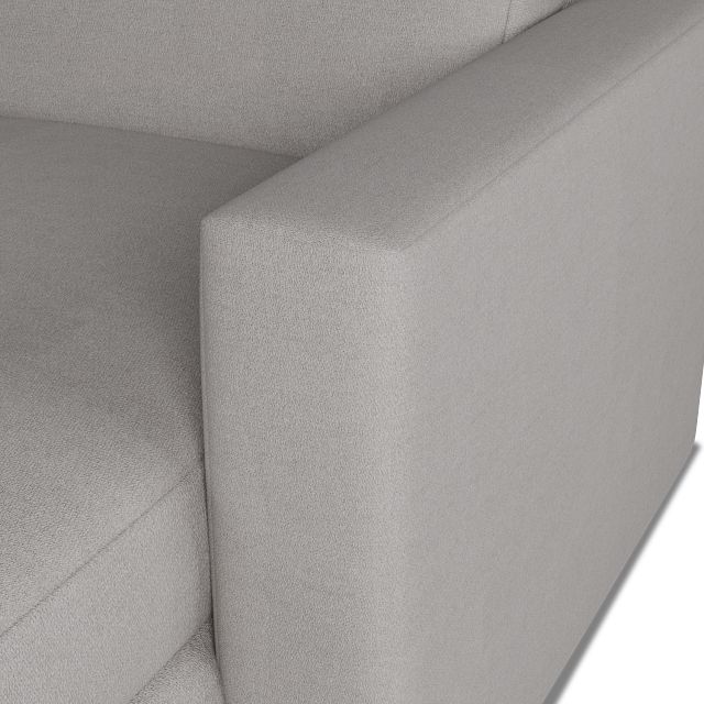 Citymod Light Gray Fabric Right Chaise