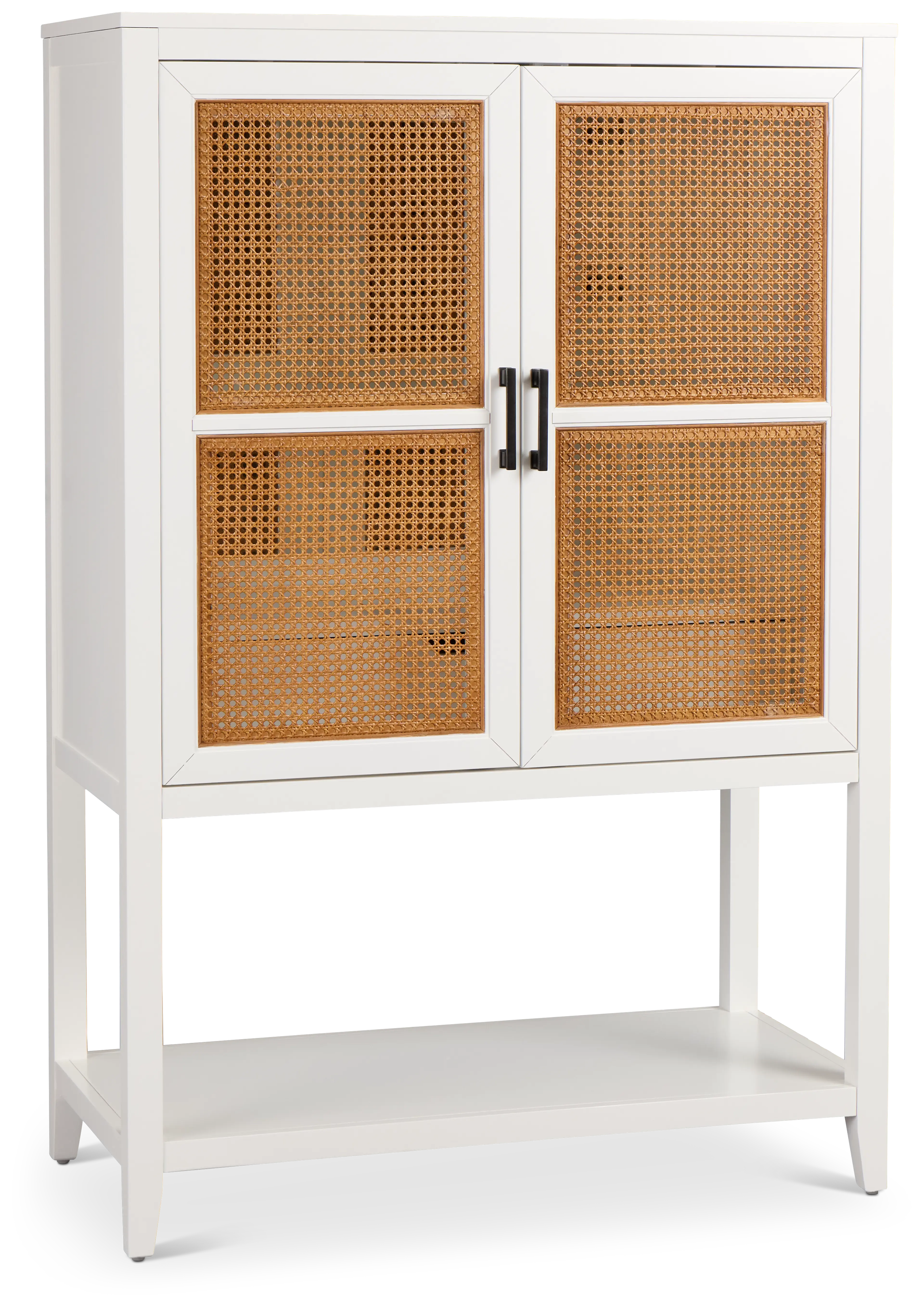 Nantucket Two-tone Woven Bar Cabinet Nantucket Two-tone Woven Bar Cabinet