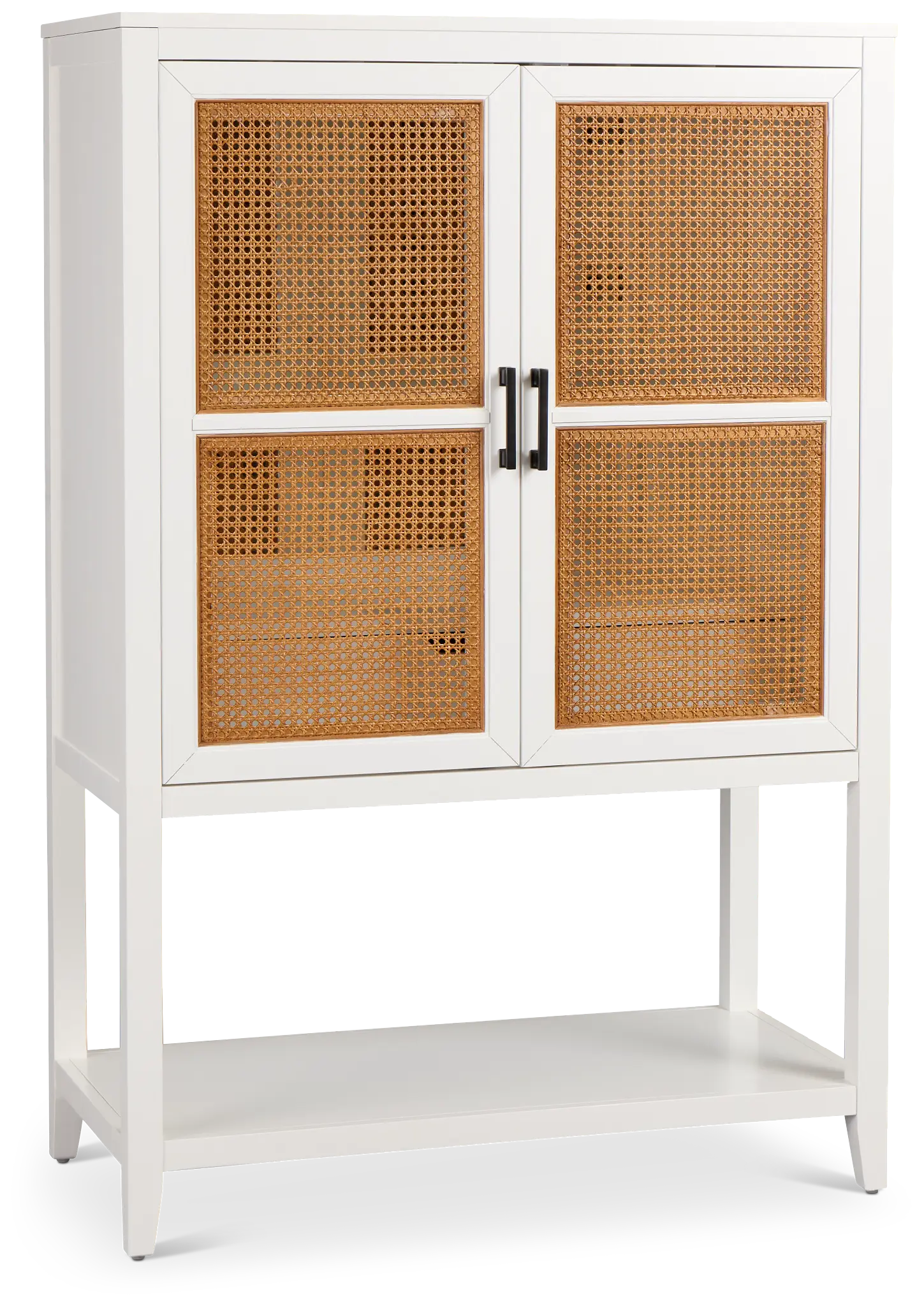 Nantucket Two-tone Woven Bar Cabinet Nantucket Two-tone Woven Bar Cabinet