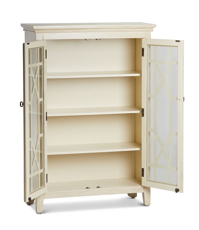 Alexis Ivory Tall Two-door Cabinet (5)