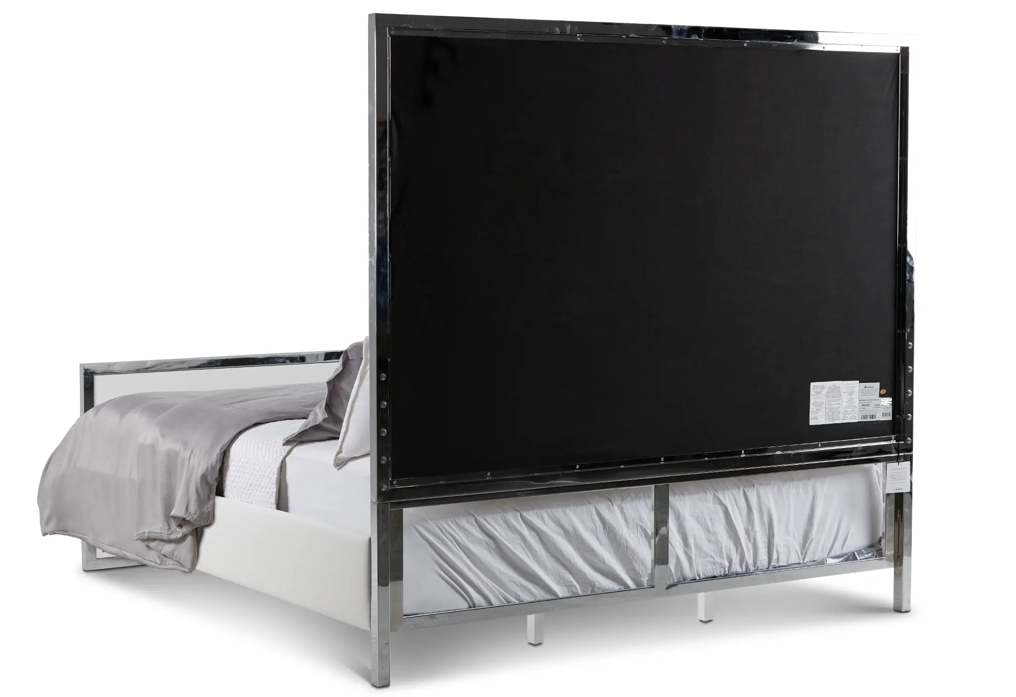Ocean Drive White Metal Panel Bed Ocean Drive White Metal Panel Bed