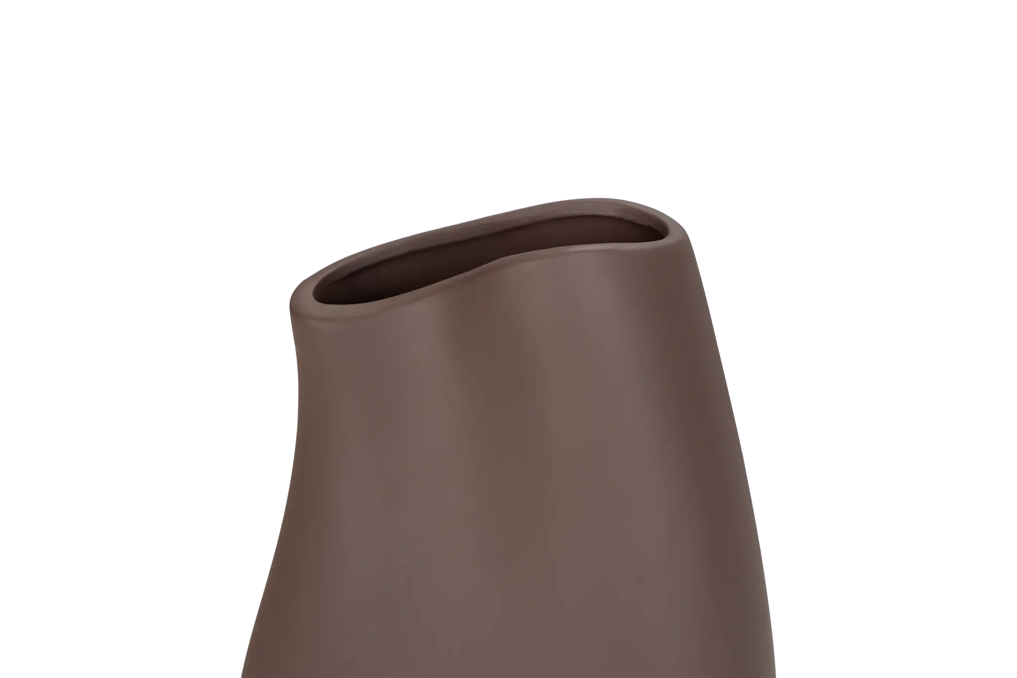 Baize Brown Medium Vase Baize Brown Medium Vase