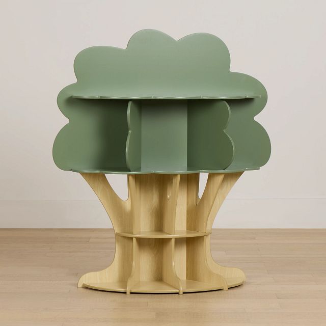 Ferni Green Storage Bookcase