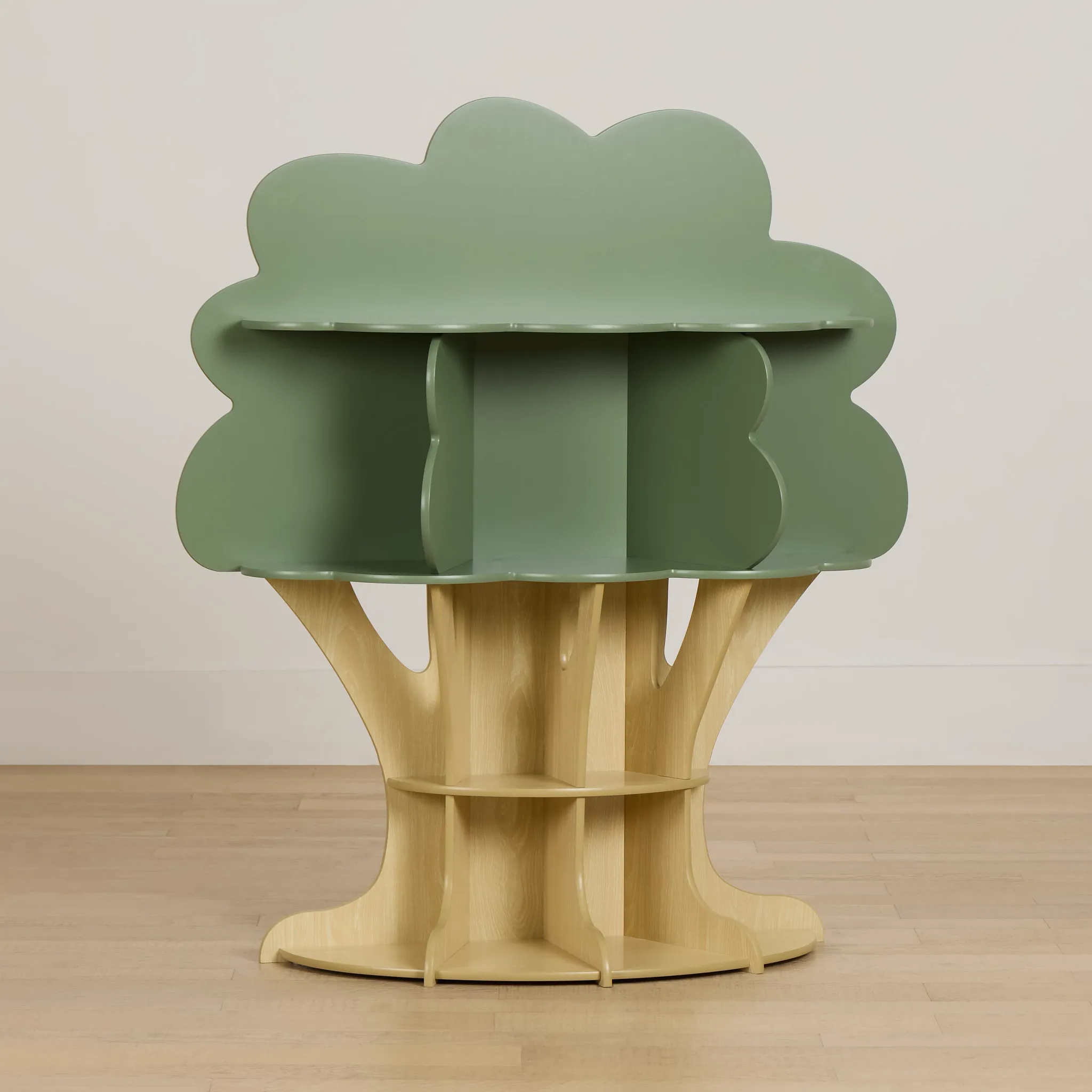 Ferni Green Storage Bookcase