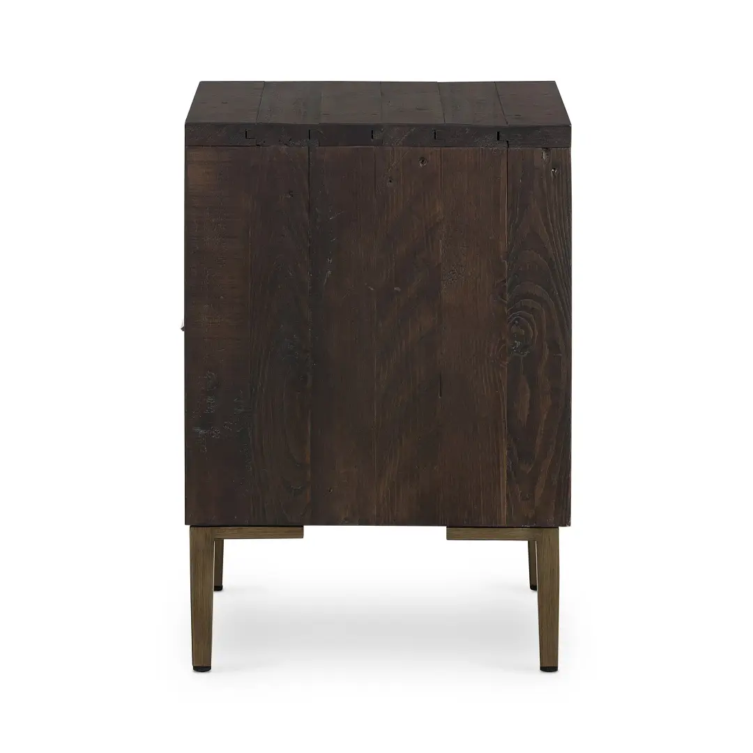 Four Hands Leone Dark Tone Nightstand Four Hands Leone Dark Tone Nightstand