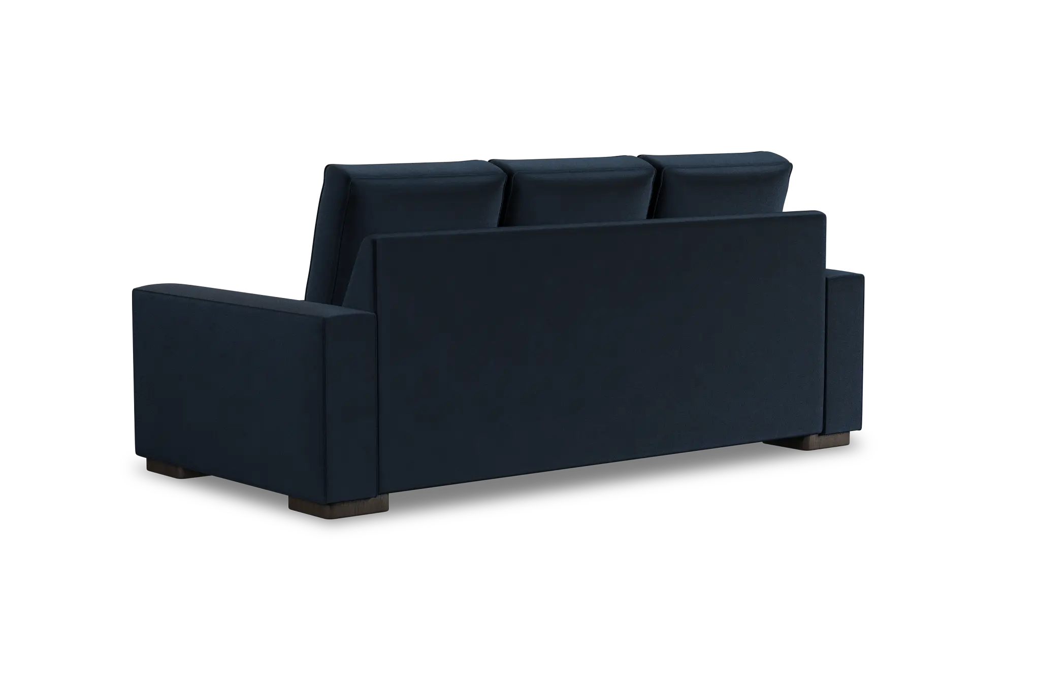 Edgewater Joya Dark Blue 84" Sofa W/ 3 Cushions Edgewater Joya Dark Blue 84" Sofa W/ 3 Cushions