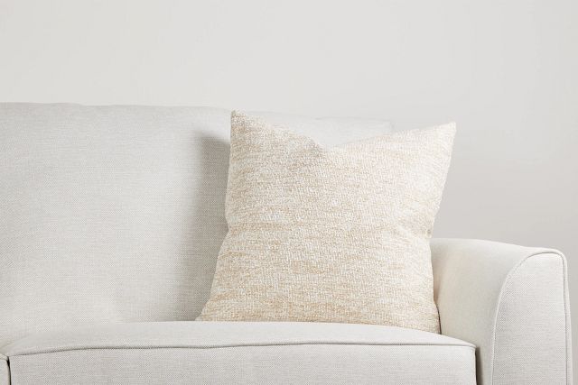 Baxter Taupe 20" Accent Pillow