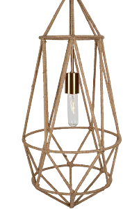 Fletcher Jute Chandelier