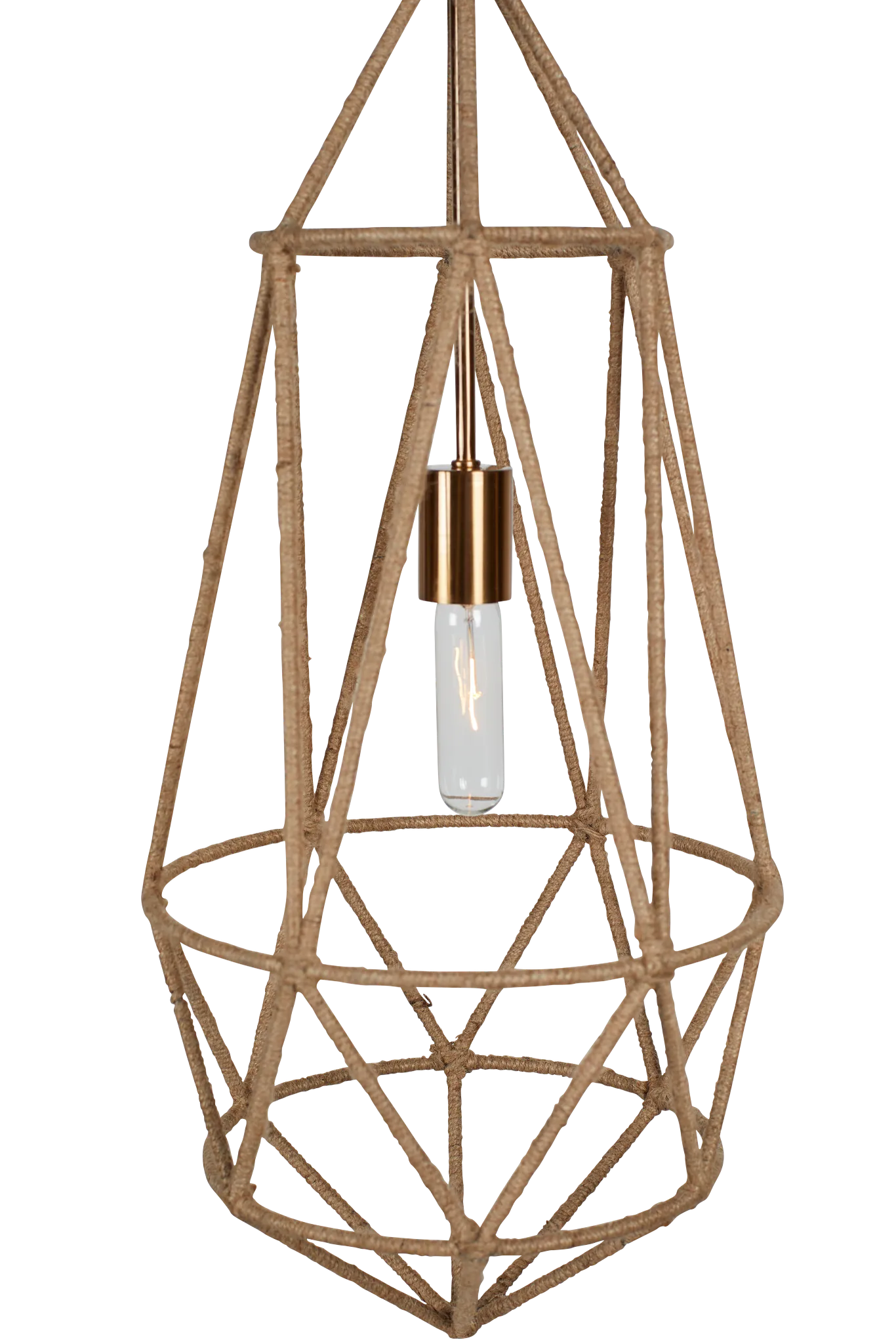 Fletcher Jute Chandelier