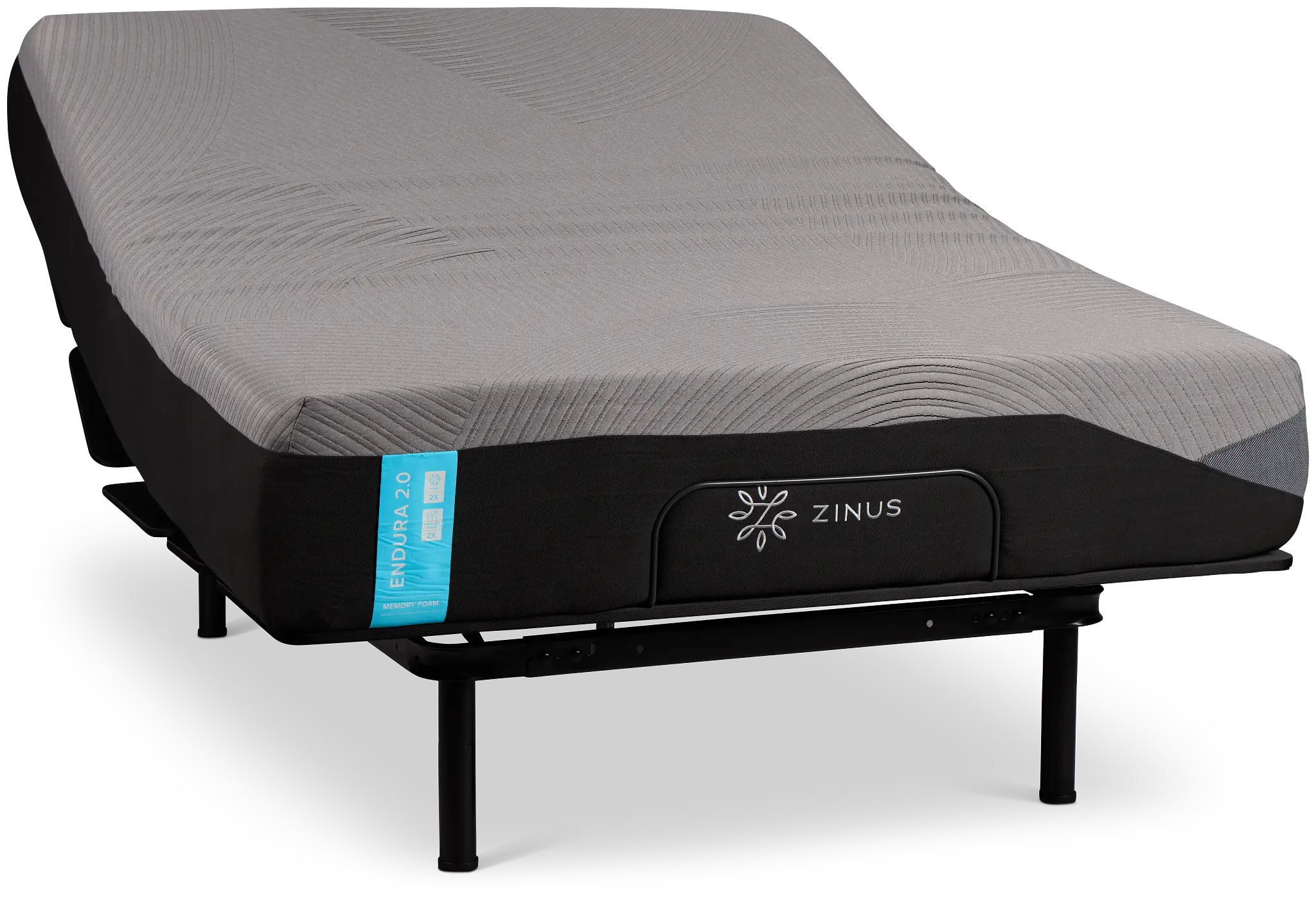 Zinus Endura 2.0 Cush Firm Slat Adjustable Mattress Set Zinus Endura 2.0 Cush Firm Slat Adjustable Mattress Set