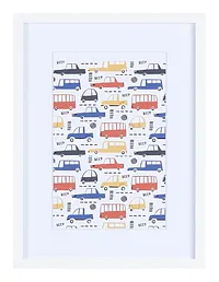 Beep Multicolored Framed Wall Art