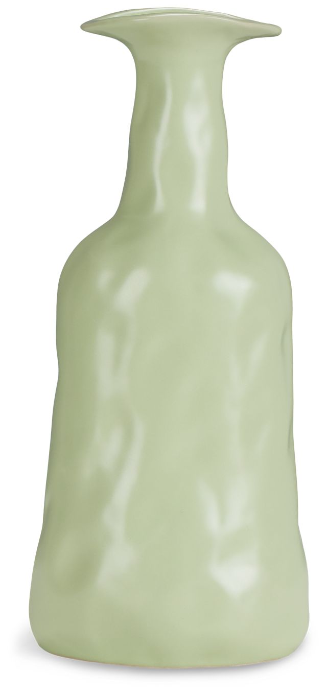 Sagaria Light Green Medium Vase