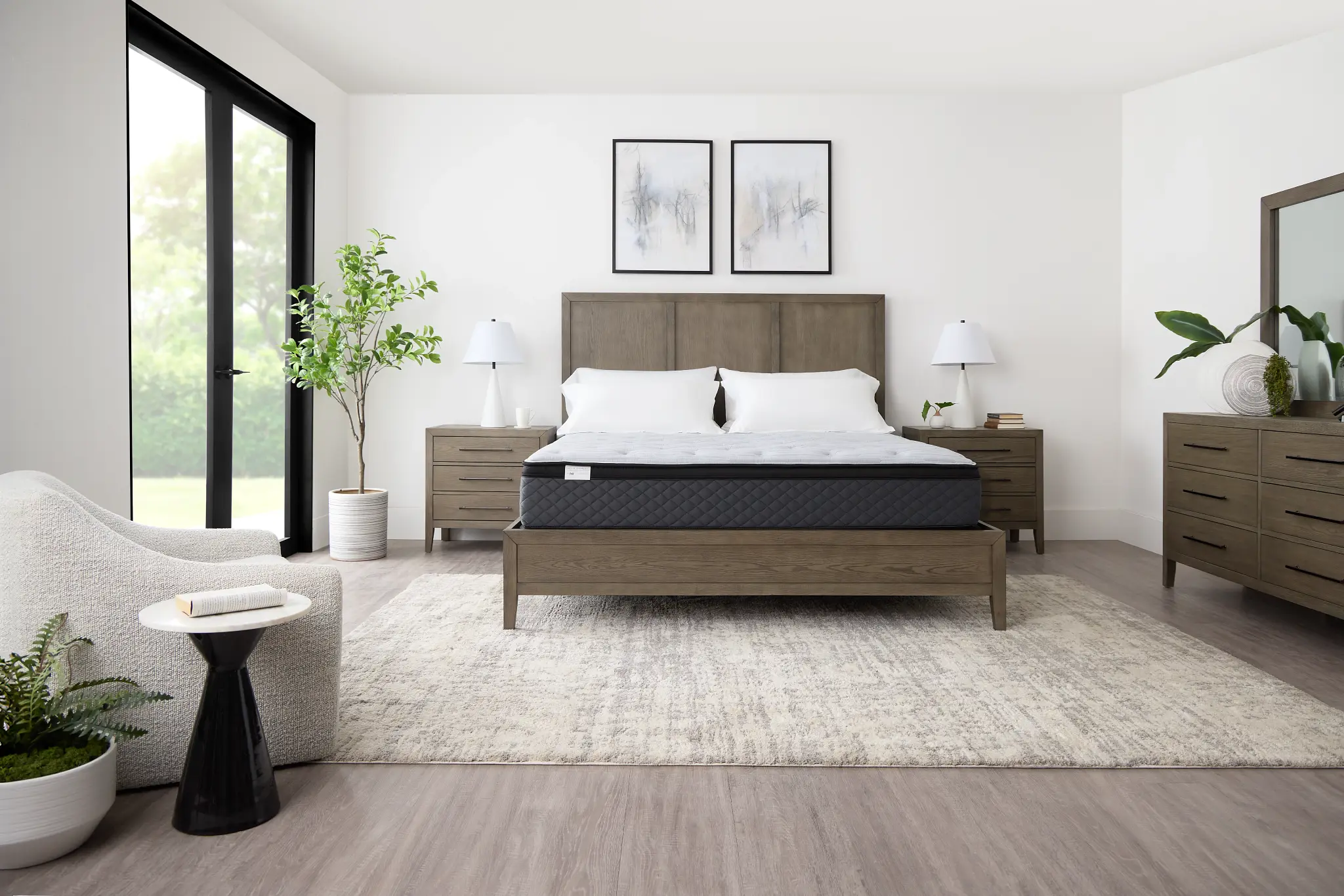 Kevin Charles By Sealy Essential 12" Plush Euro Top Mattress Kevin Charles By Sealy Essential 12" Plush Euro Top Mattress