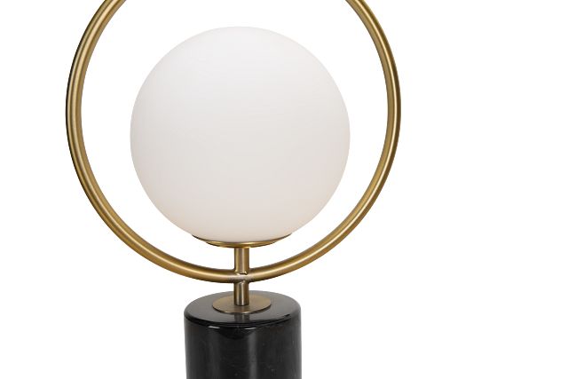 Vita Black Table Lamp