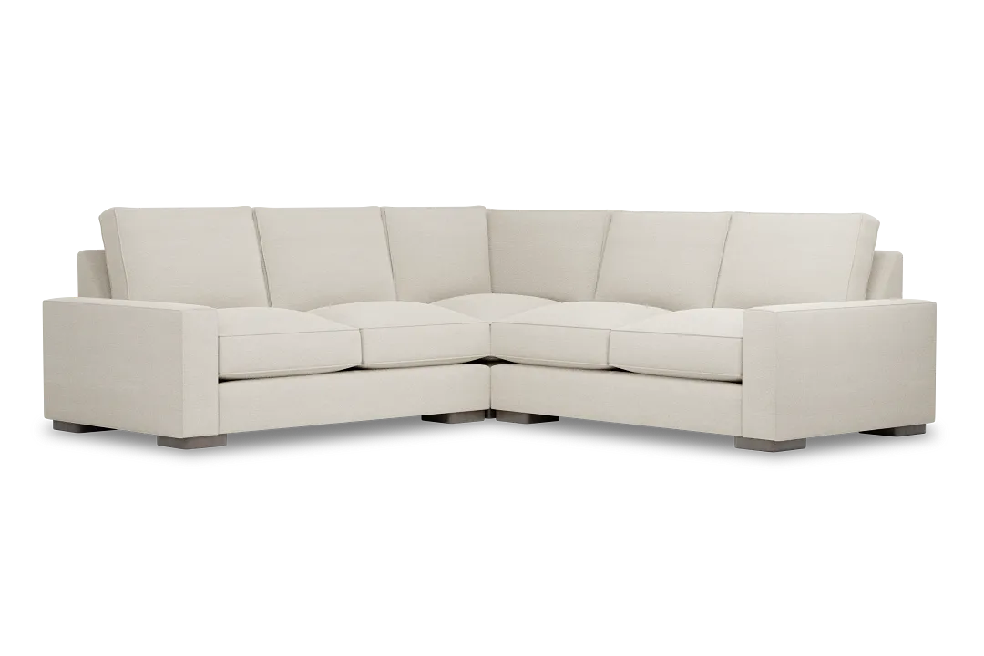 Edgewater Elite Ivory Small Two-arm Sectional