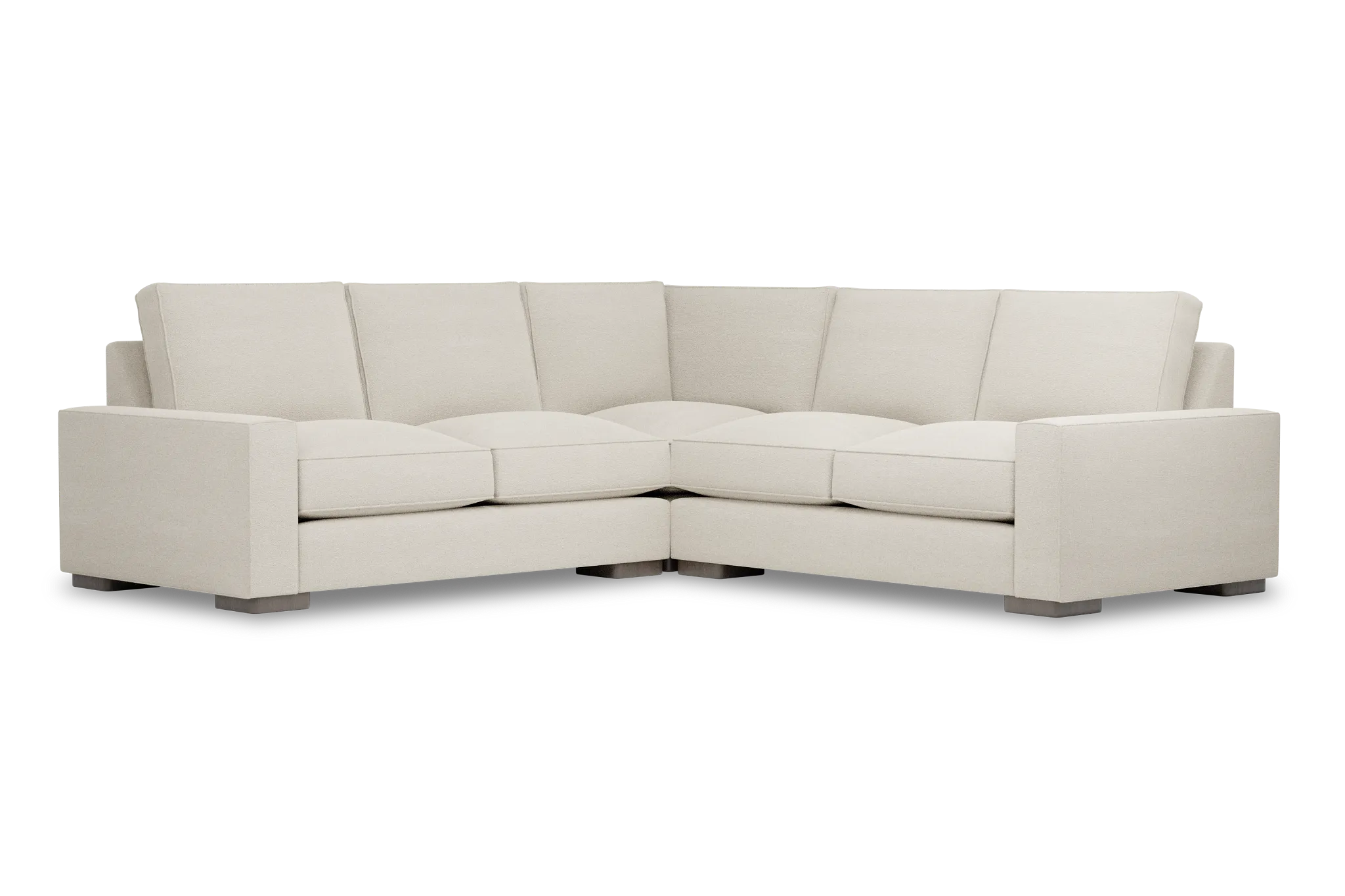 Edgewater Elite Ivory Small Two-arm Sectional