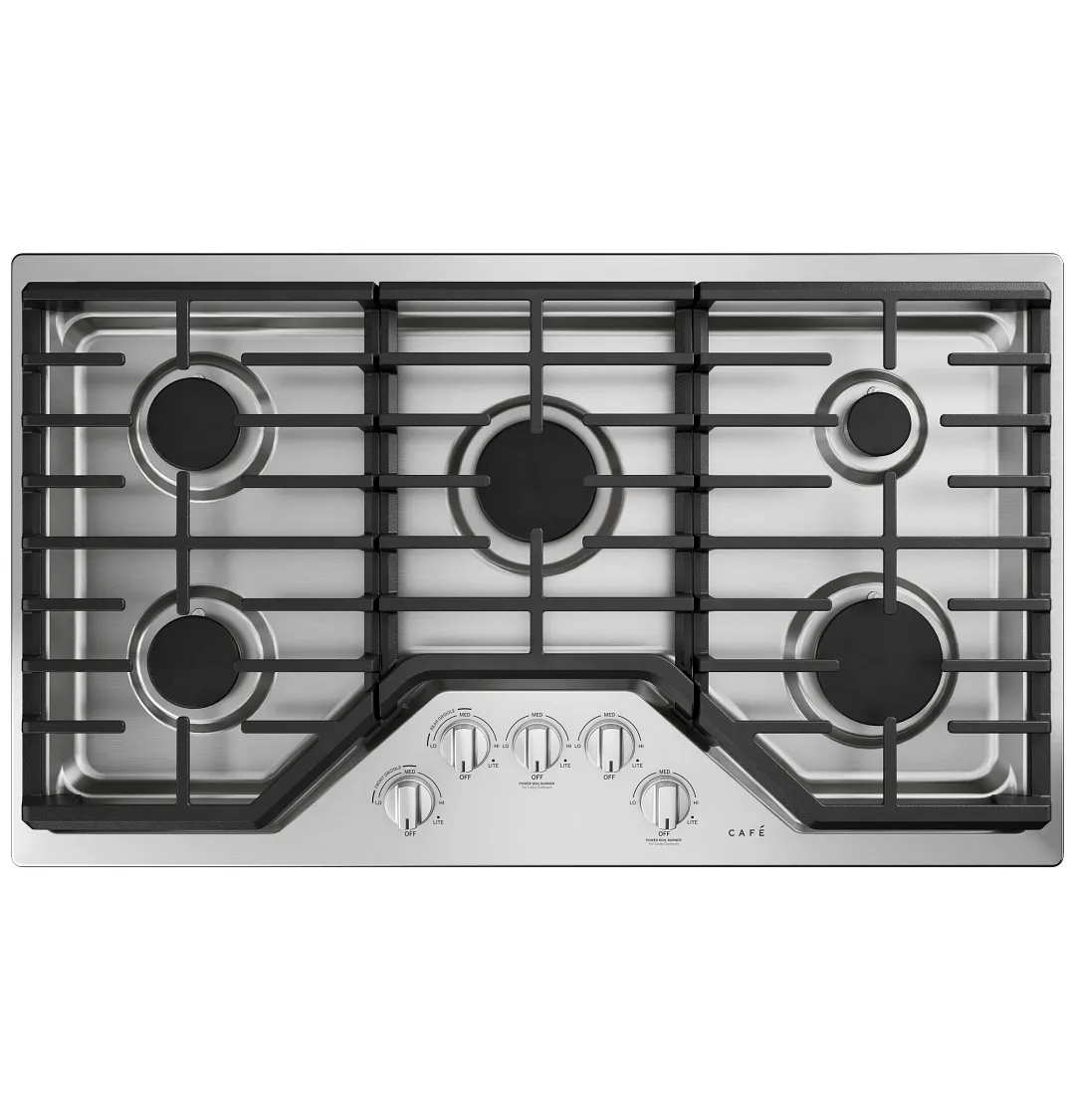 Cafe 70362 Series Stainless Steel 36" Gas Cook Top