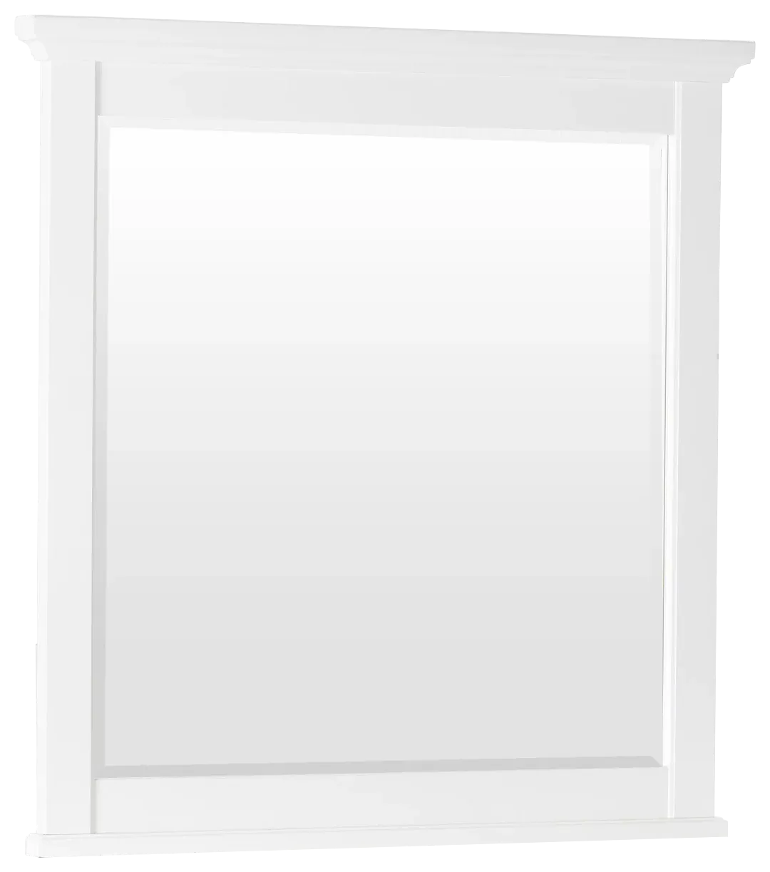 Bungalow Ivory Small Landscape Mirror