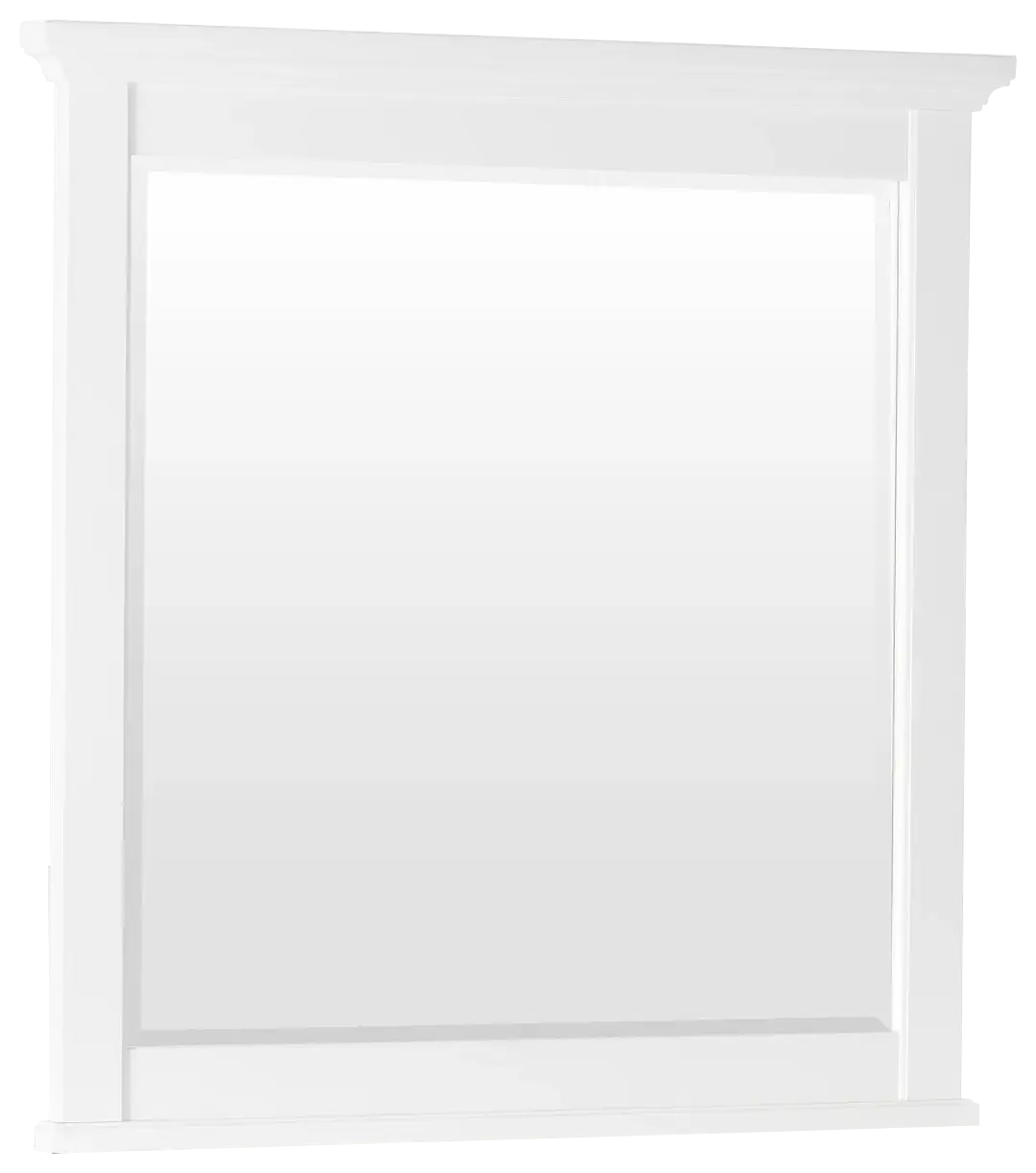 Bungalow Ivory Small Landscape Mirror Bungalow Ivory Small Landscape Mirror