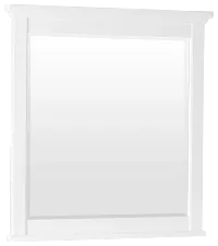 Bungalow Ivory Small Landscape Mirror