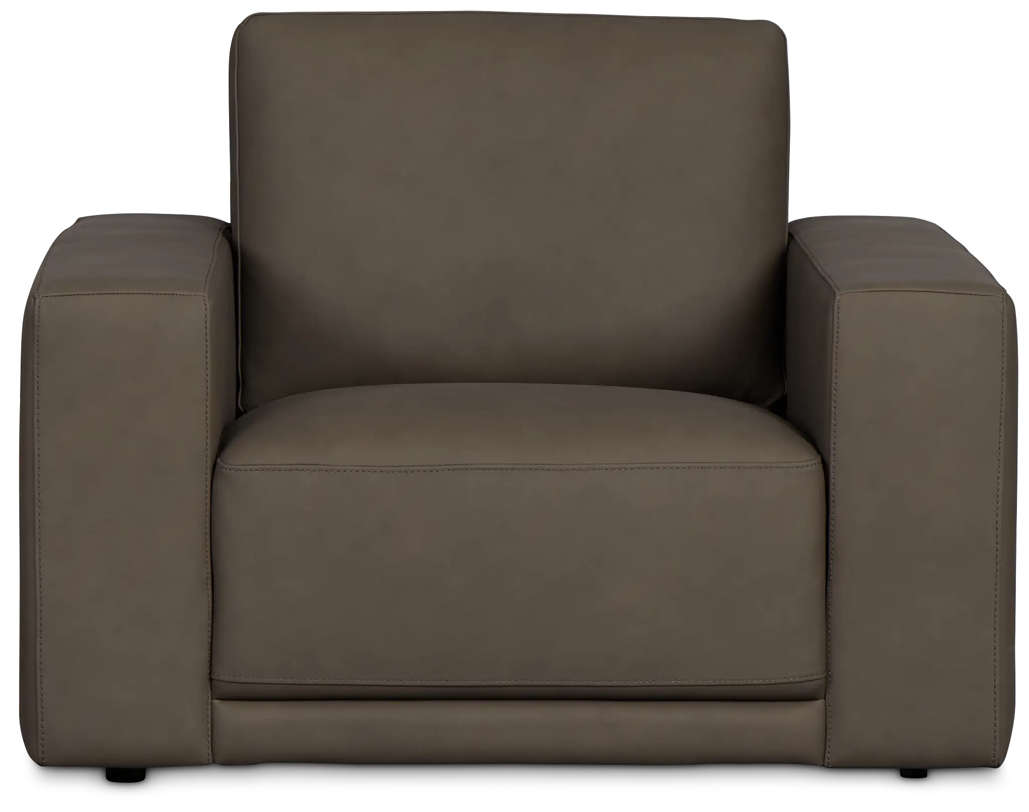 Kellan Dark Gray Leather Chair Kellan Dark Gray Leather Chair