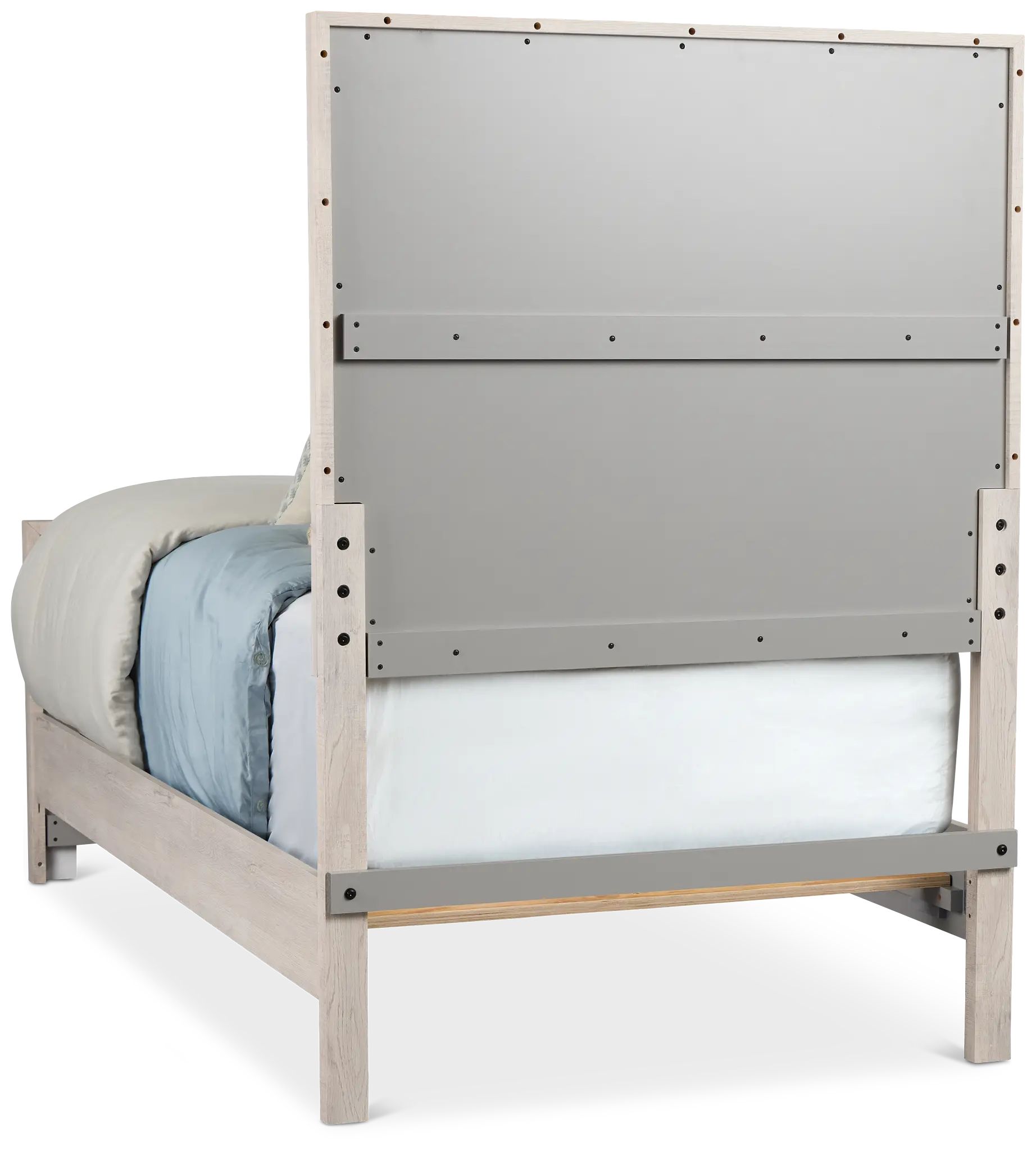 Delray White Panel Bed Delray White Panel Bed