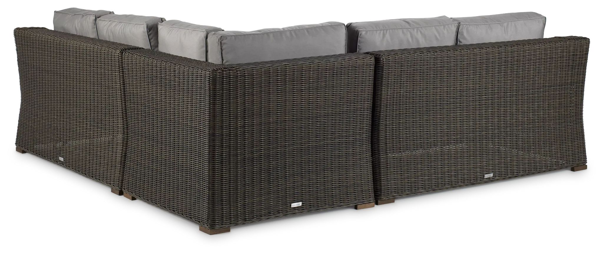 Canyon Gray Small Two-arm Sectional
