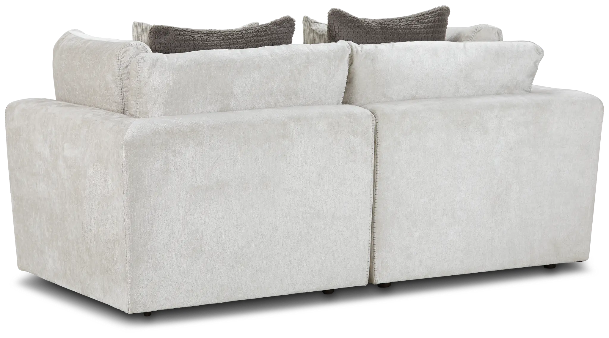 Oasis Light Beige Fabric 2 Piece Modular Sofa Oasis Light Beige Fabric 2 Piece Modular Sofa