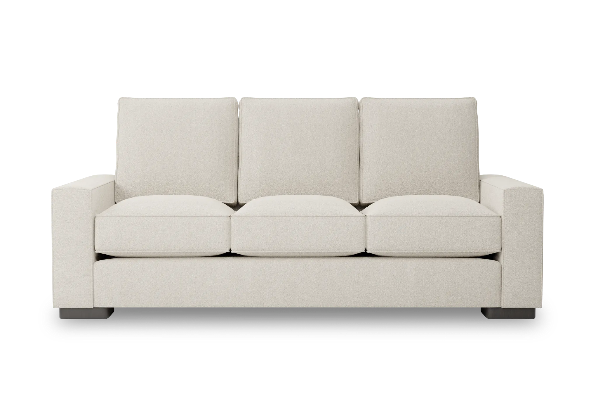 Edgewater Elite Ivory 84" Sofa W/ 3 Cushions