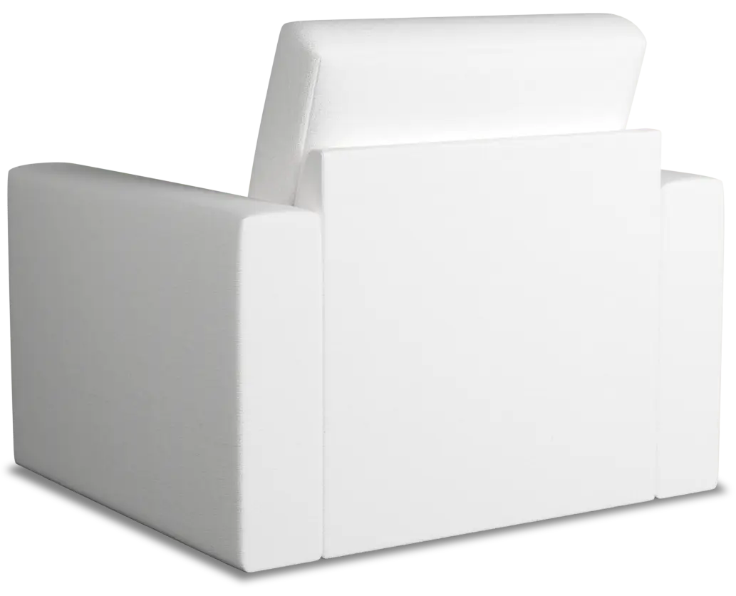 Citymod White Fabric Swivel Chair Citymod White Fabric Swivel Chair