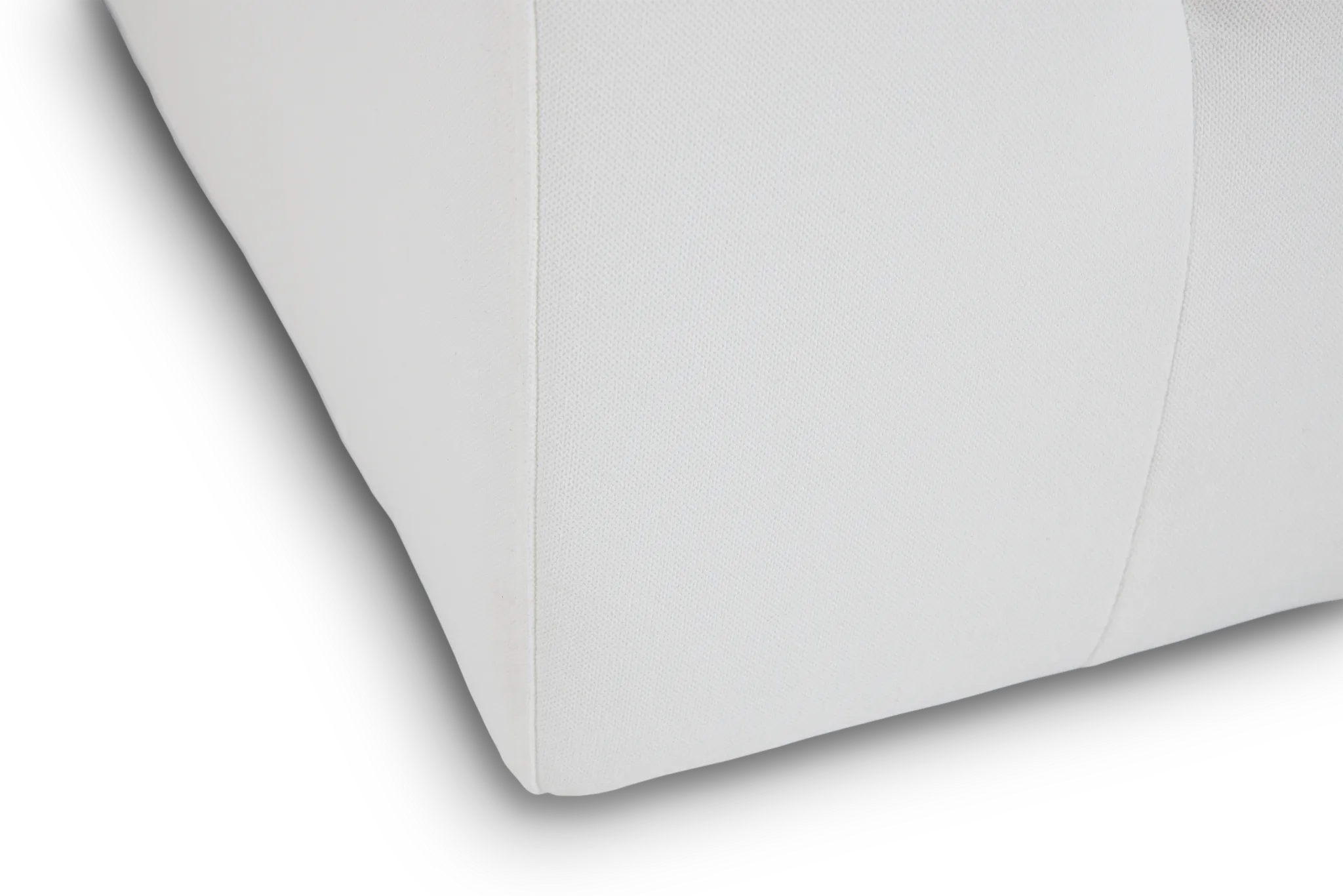 Grant White Fabric Sofa