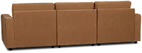 Addie Brown Fabric 3-piece Modular Storage Sofa