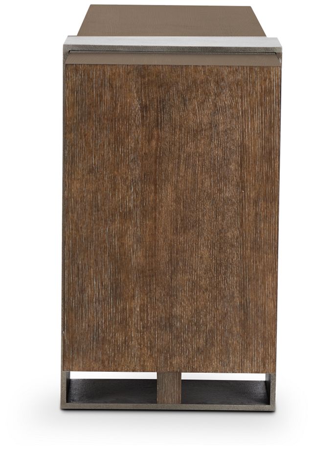 Linea Dark Tone Wood Console Table (3)