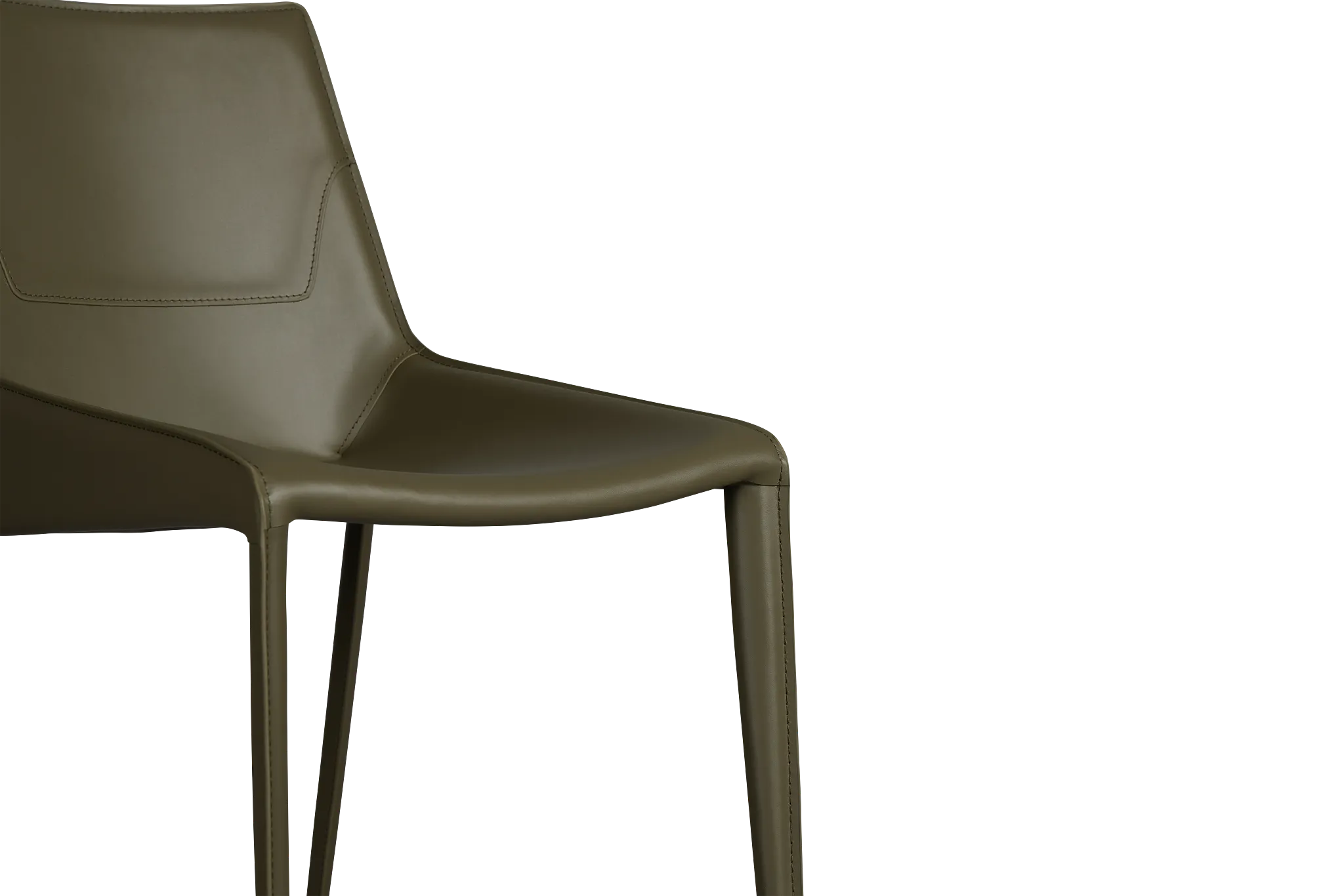 Wayne Dark Green Upholstered Side Chair